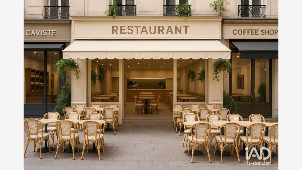 Cède restaurant extraction rue commerçante Puteaux
