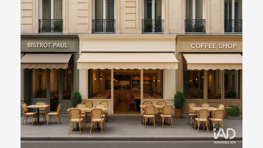 Cède restaurant extraction rue commerçante Puteaux