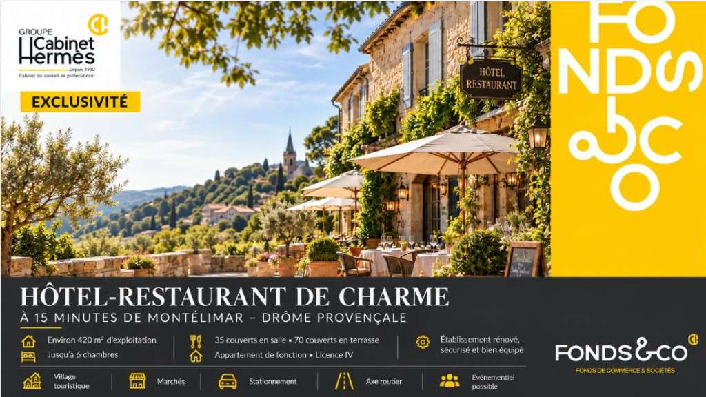 HOTEL-RESTAURANT DE CHARME - DROME PROVENCALE