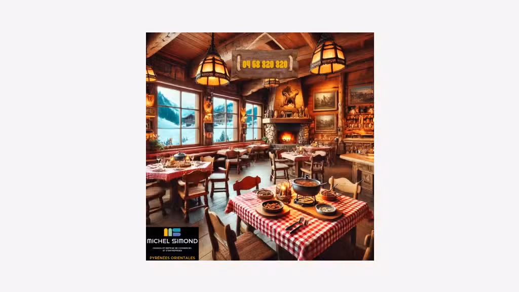 Vente restaurant à thème dans un village du 66