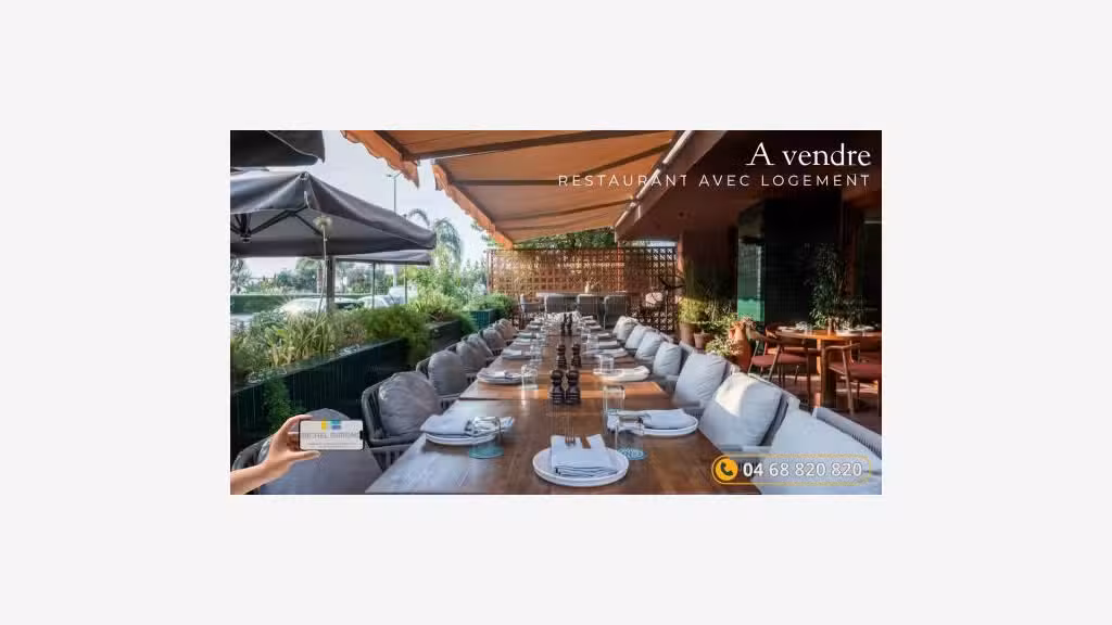Vente restaurant à thème proche Perpignan