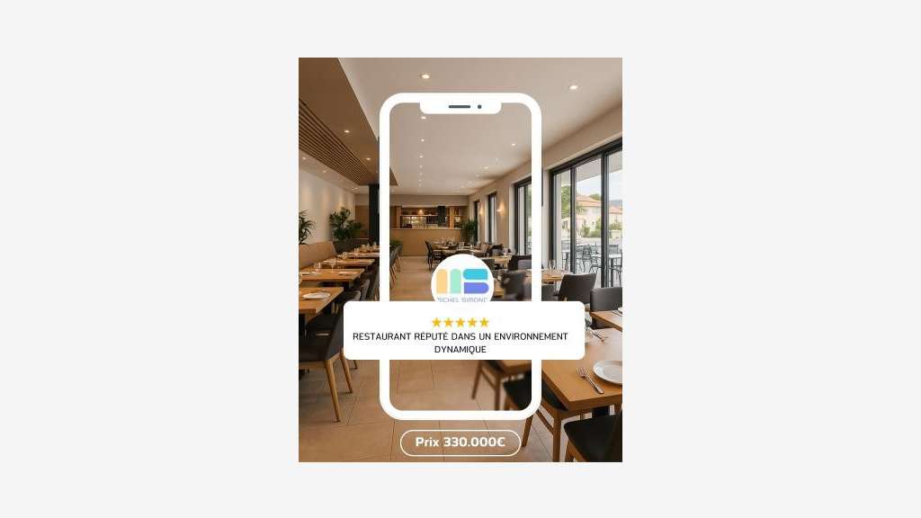 Vente restaurant réputé en cadre dynamique dept 66