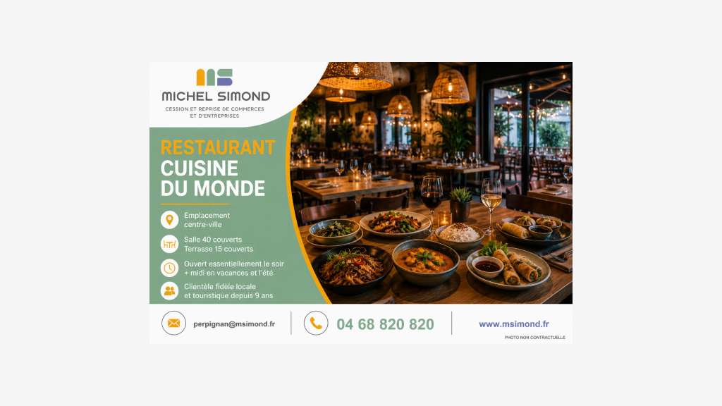 AV restaurant de cuisine du monde centre ville 66