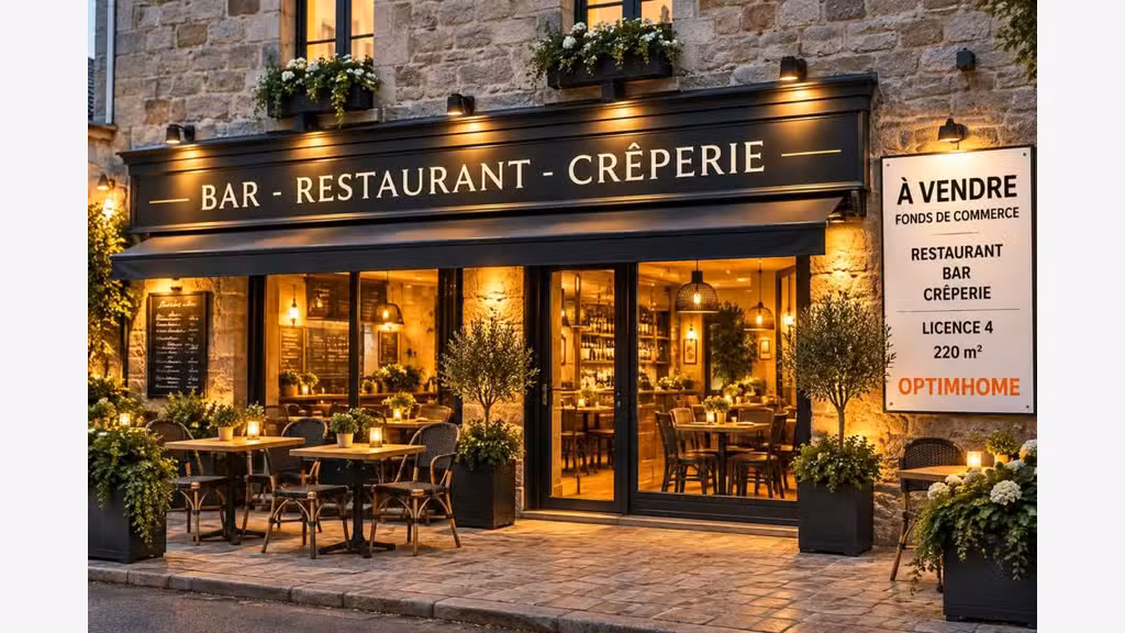 A vendre bar restaurant crêperie à Questembert