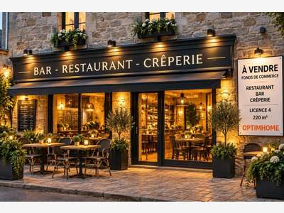 A vendre bar restaurant crêperie à Questembert