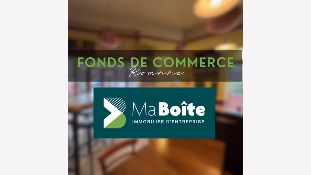 Vente FDC restaurant en hyper centre de Roanne