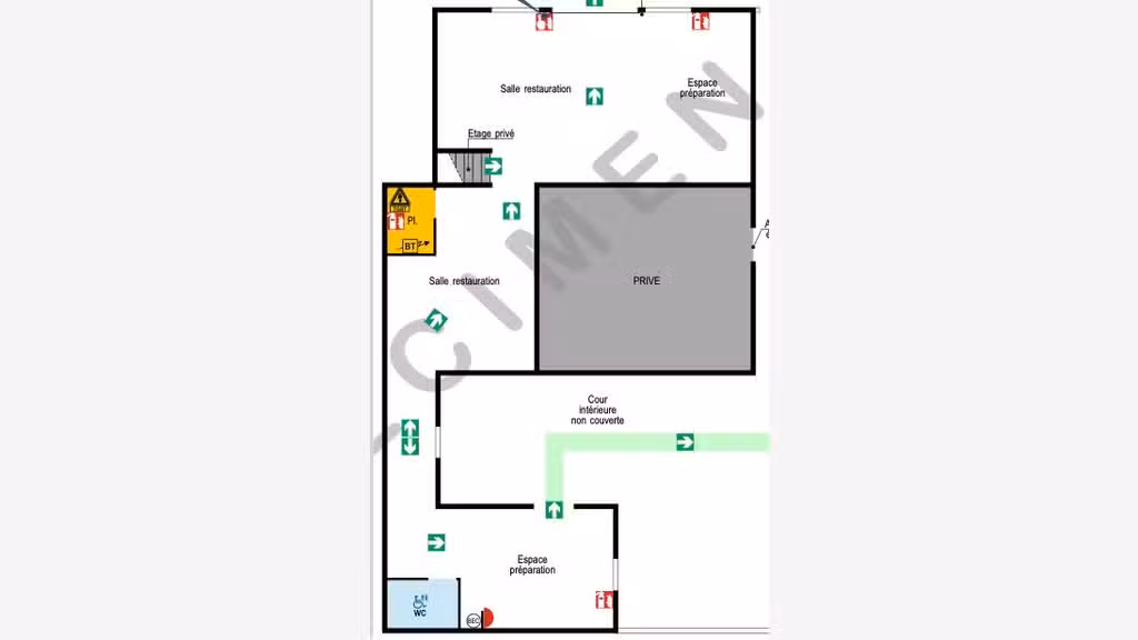 Vente restaurant licence IV empl N°1 Romans centre