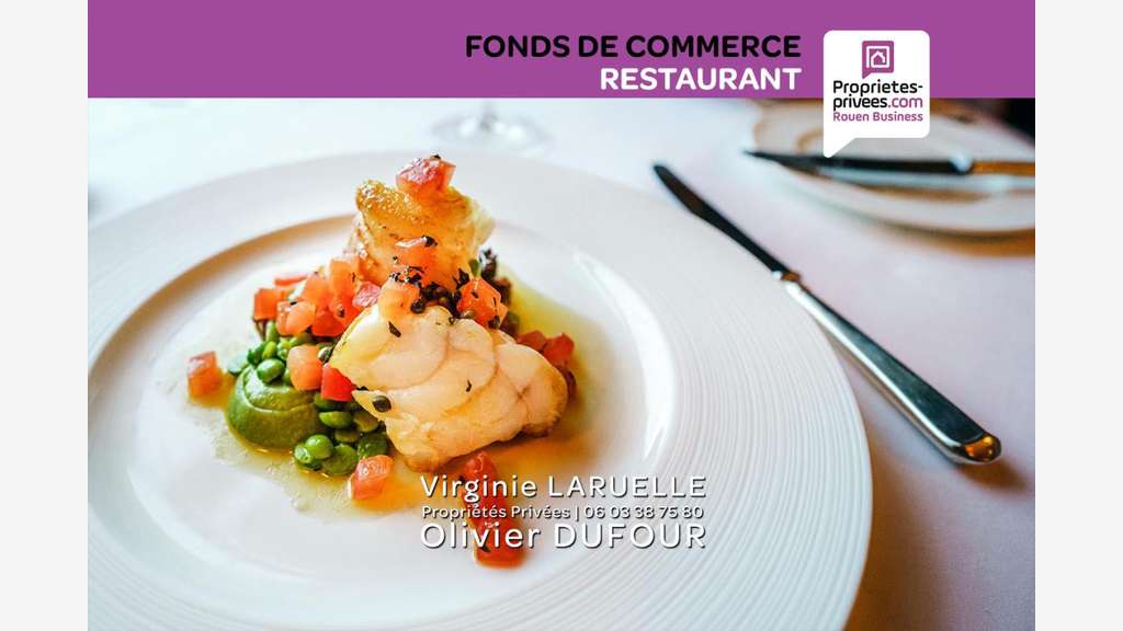 Vente restaurant 40 couverts à Rouen Vieux Marché