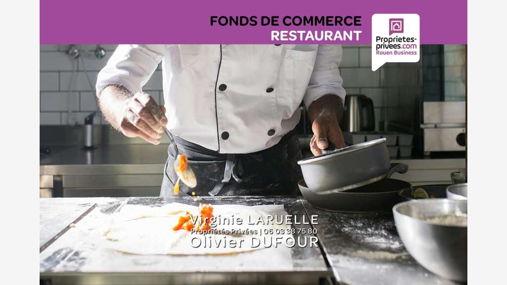 Vente restaurant 70 couverts à Rouen Nord