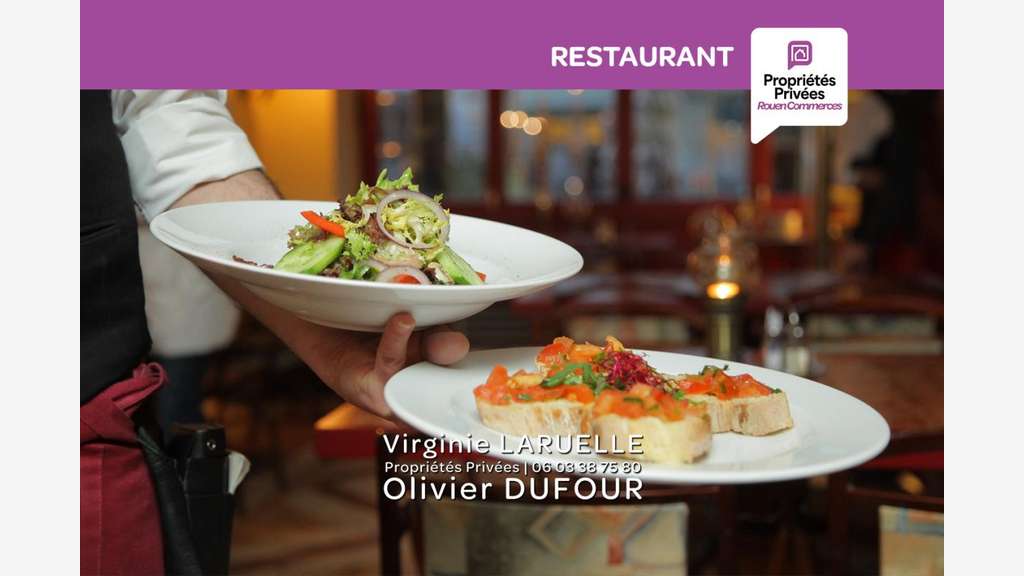 Vente restaurant 70 couverts à Rouen Nord