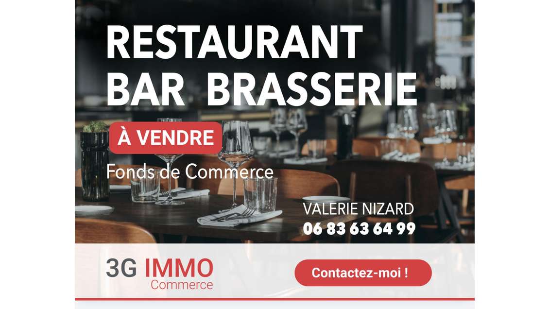 Vente brasserie en angle + apparts Rueil-Malmaison