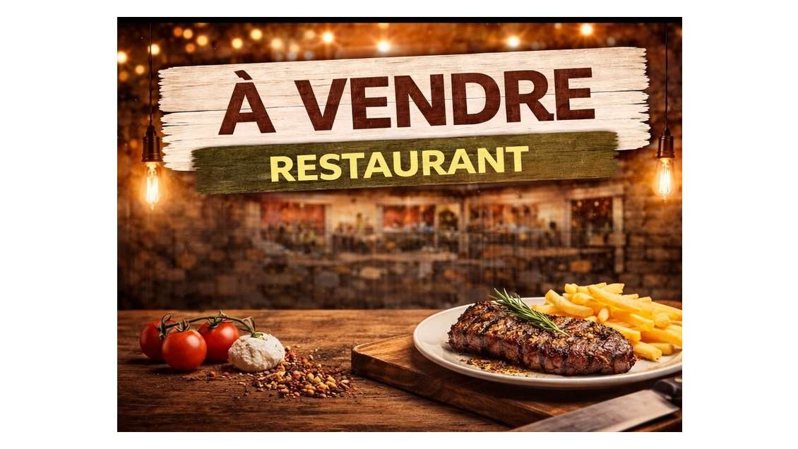 AV restaurant 160 couverts axe passant St-Clément