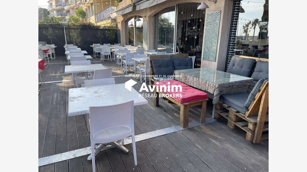 Vente restaurant en bord de mer à St Cyr sur Mer
