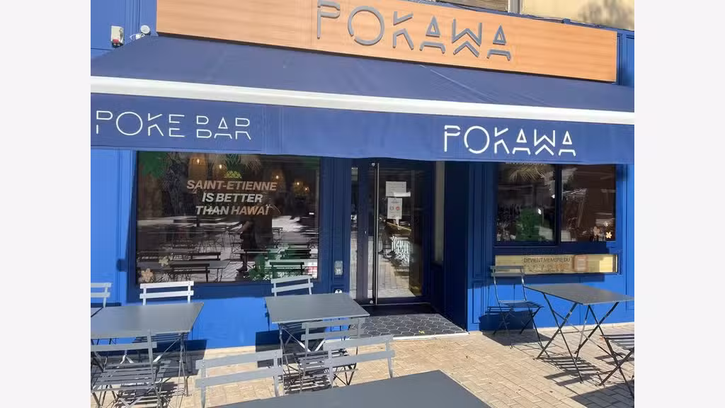 Vente restaurant Pokawa au coeur de St Etienne
