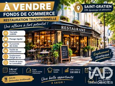 Vente restaurant traditionnel à St-Gratien centre