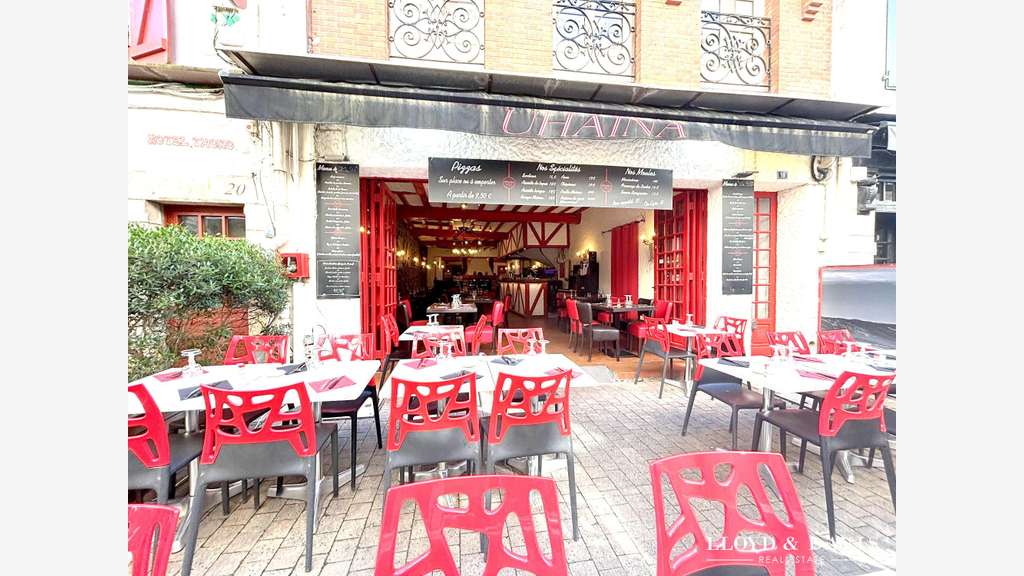 Vente restaurant en coeur de ville St Jean de Luz