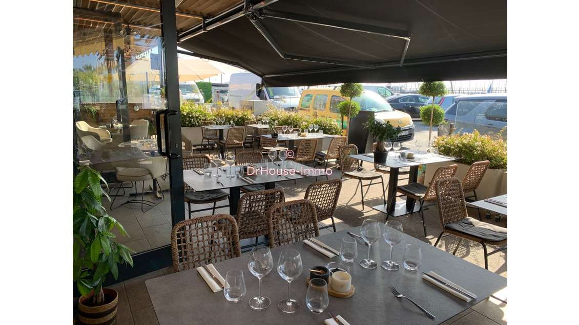 Vente restaurant grande terrasse St Laurent du Var
