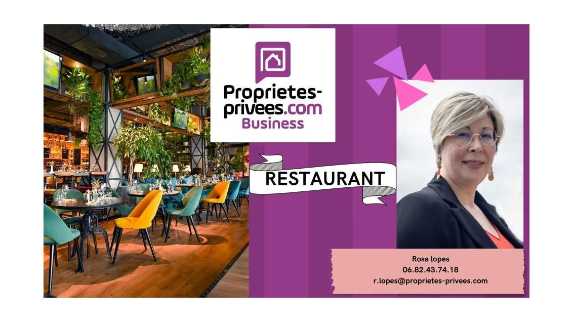 Vente restaurant de 100m² à Saint Malo intra muros