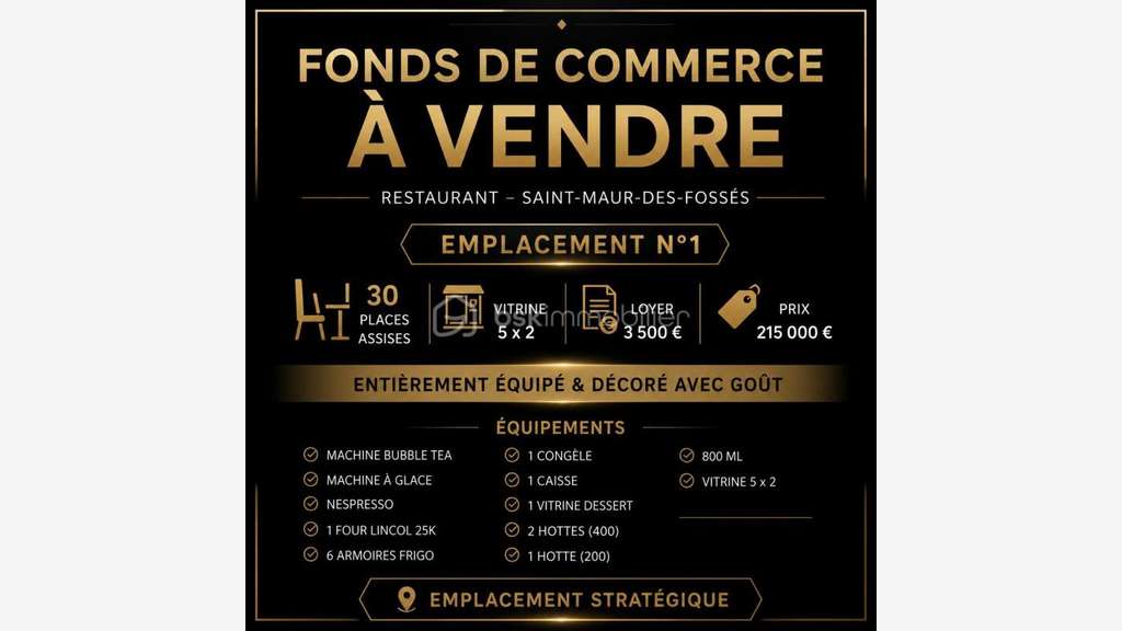 VFDC restauration à Saint Maur Des Fosses centre