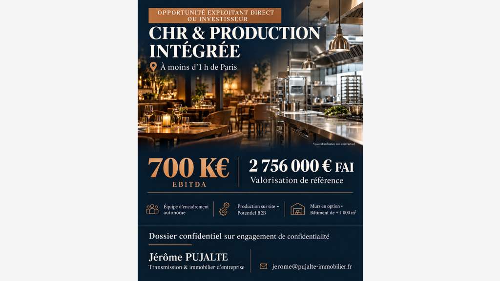 CHR Premium et Unité de production - IDF Nord
