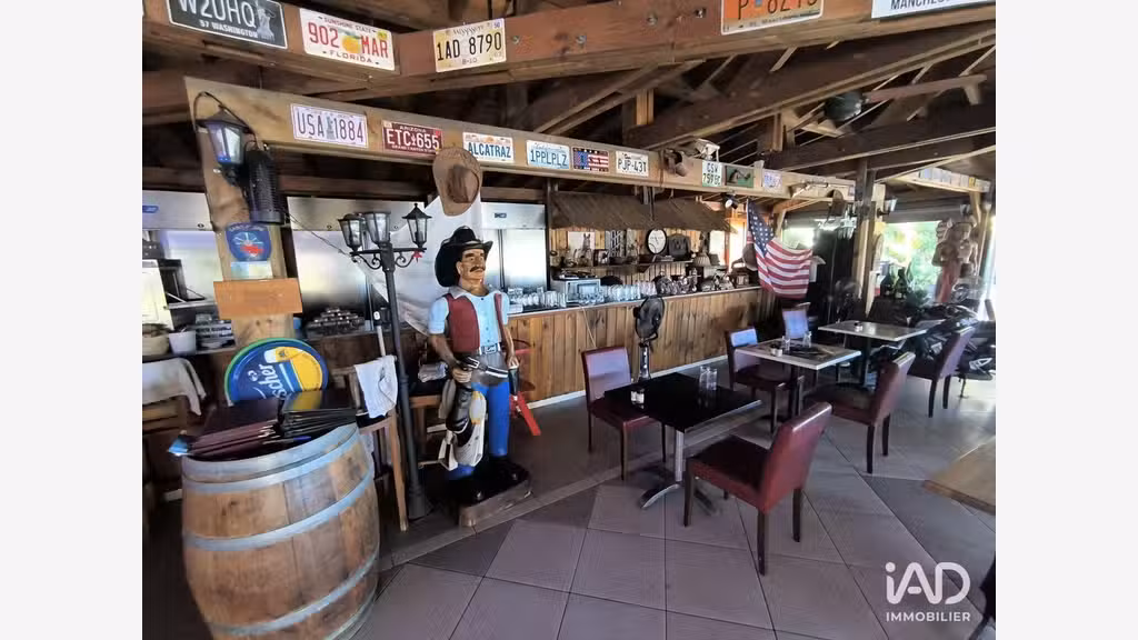 Vente restaurant de 200m² à Saint-Pierre