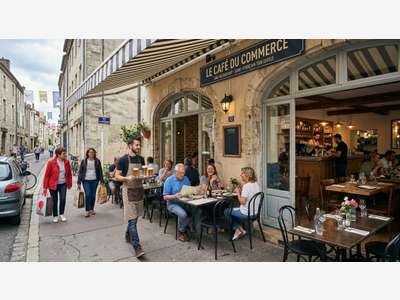 A vendre murs et fonds bar-restaurant St-Pourçain