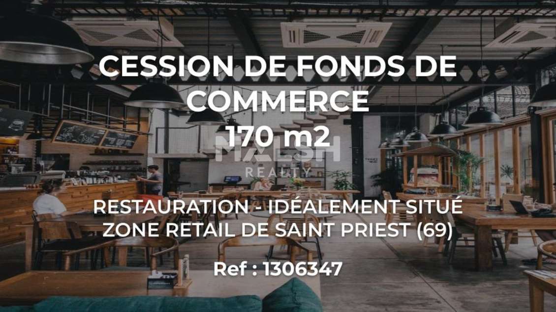 Vente fonds de commerce restauration Saint Priest
