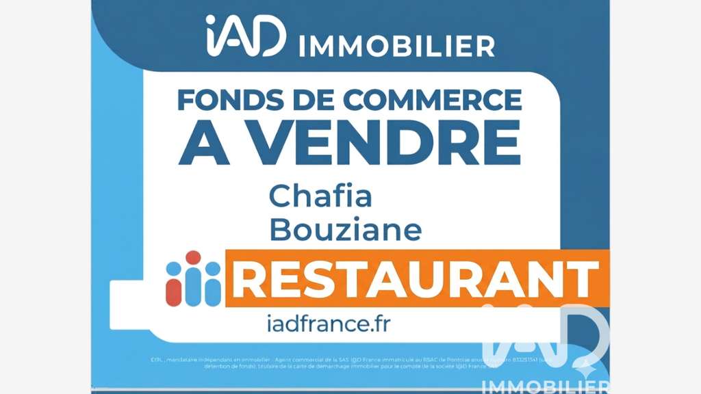 Vente restaurant avec terrasse à Saint-Prix