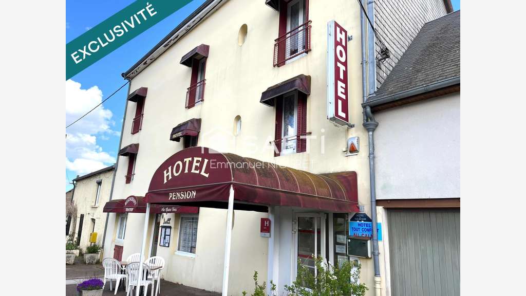 Vente hôtel restaurant entièrement équipé Saulieu