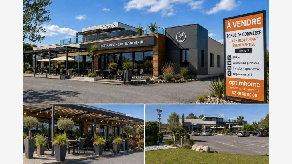 A vendre bar restaurant clé en main à Savenay