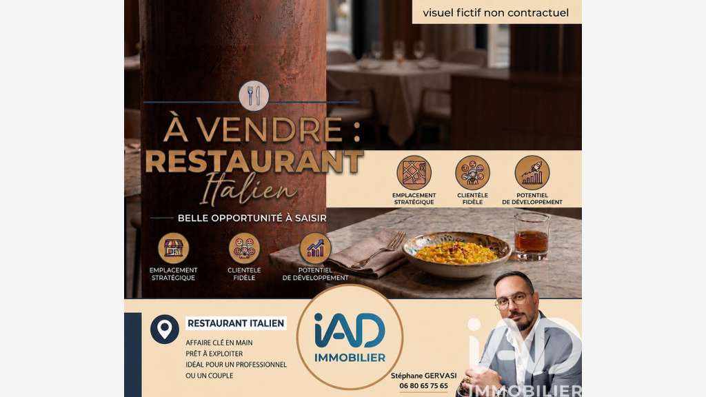 Vente restaurant empl premium à Savigny-sur-Orge