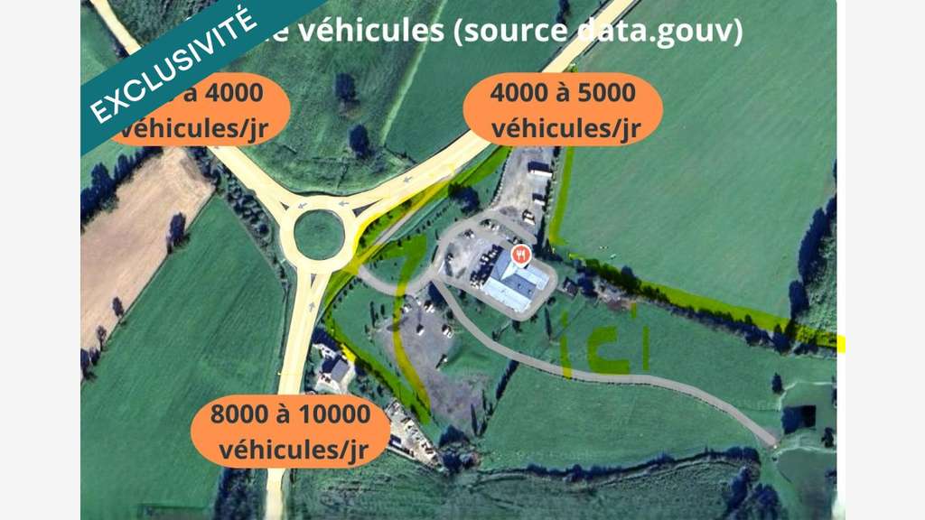 Vente restaurant d'envergure à Segré-en-Anjou Bleu