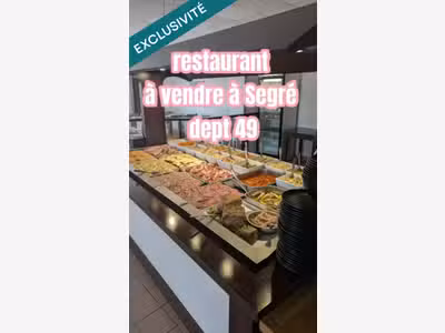 Vente restaurant d'envergure à Segré-en-Anjou Bleu
