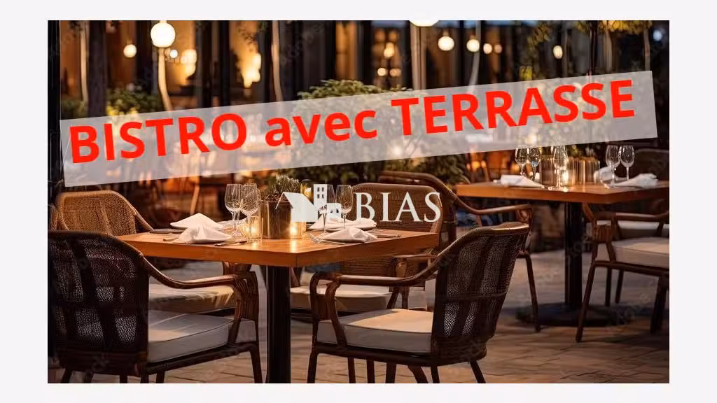 AV restaurant type bistrot avec terrasse 76