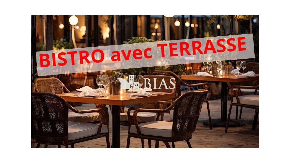 AV restaurant type bistrot avec terrasse 76