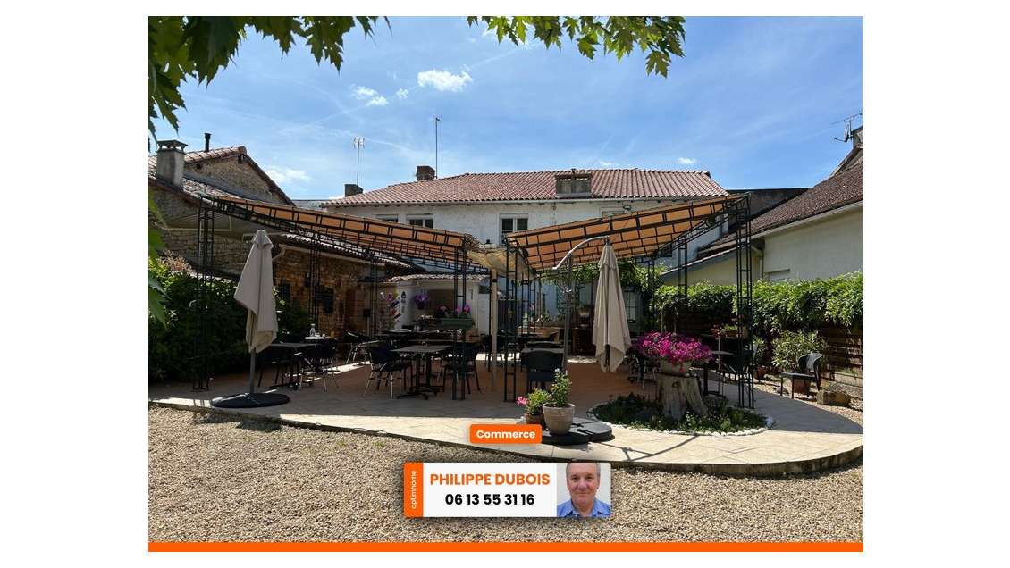 FDC bar restaurant à vendre à Sommières du Clain