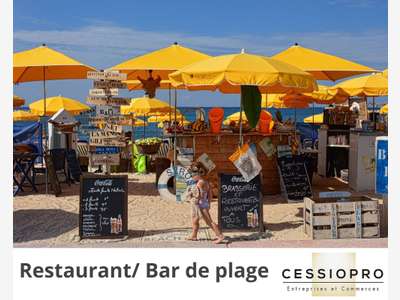 Cède concession de plage 1700m² littoral Est Var