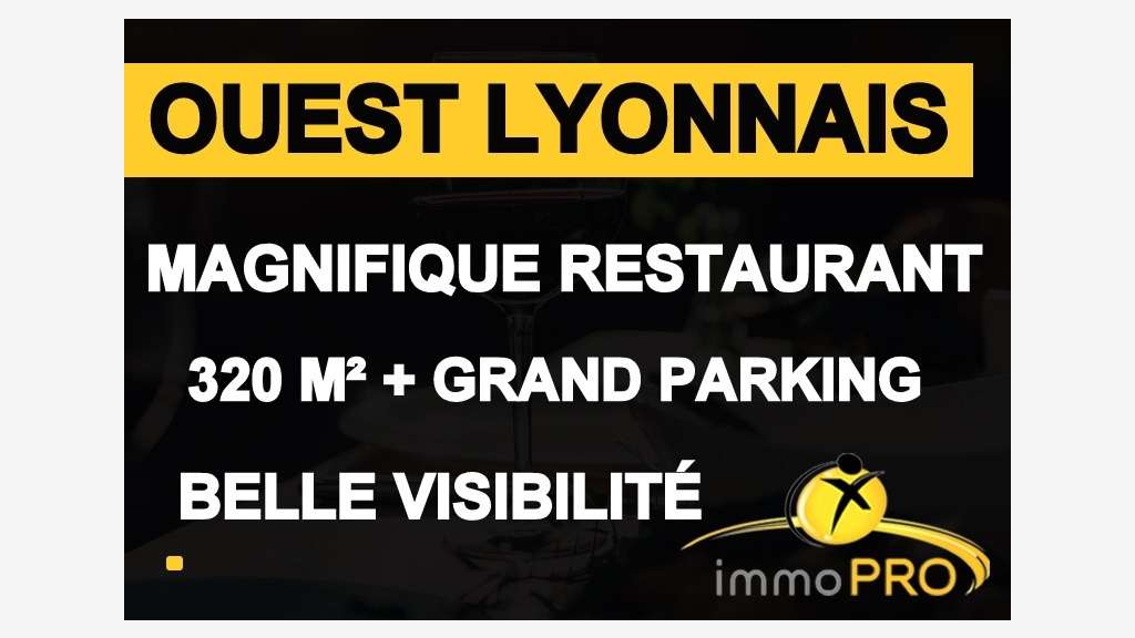 Vente restaurant de 320m² à Tassin la Demi Lune