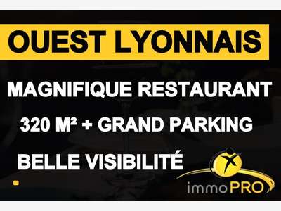 Vente restaurant de 320m² à Tassin la Demi Lune