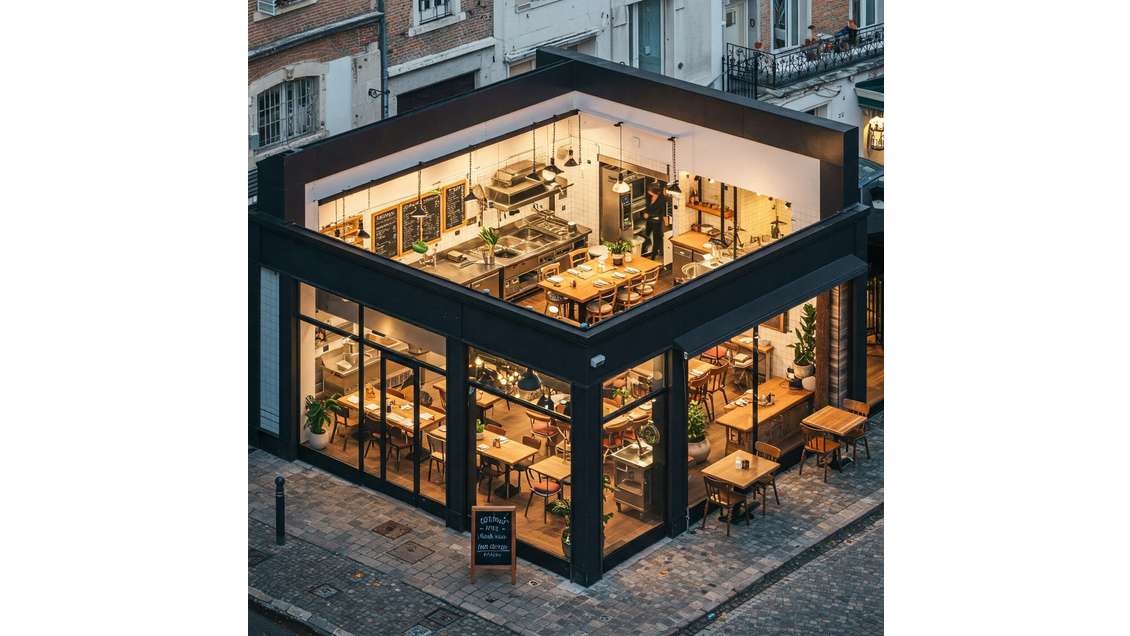 Vente restaurant terrasse Nantes Ile de Versailles