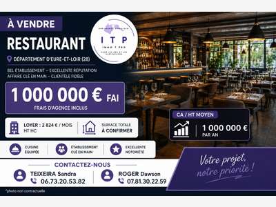 AV beau bar restaurant dans ville recherchée 28
