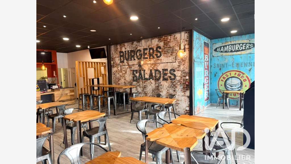 Vente restaurant Burgers à St-Just-Saint-Rambert