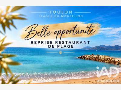 Vente restaurant à Toulon Plages du Mourillon 