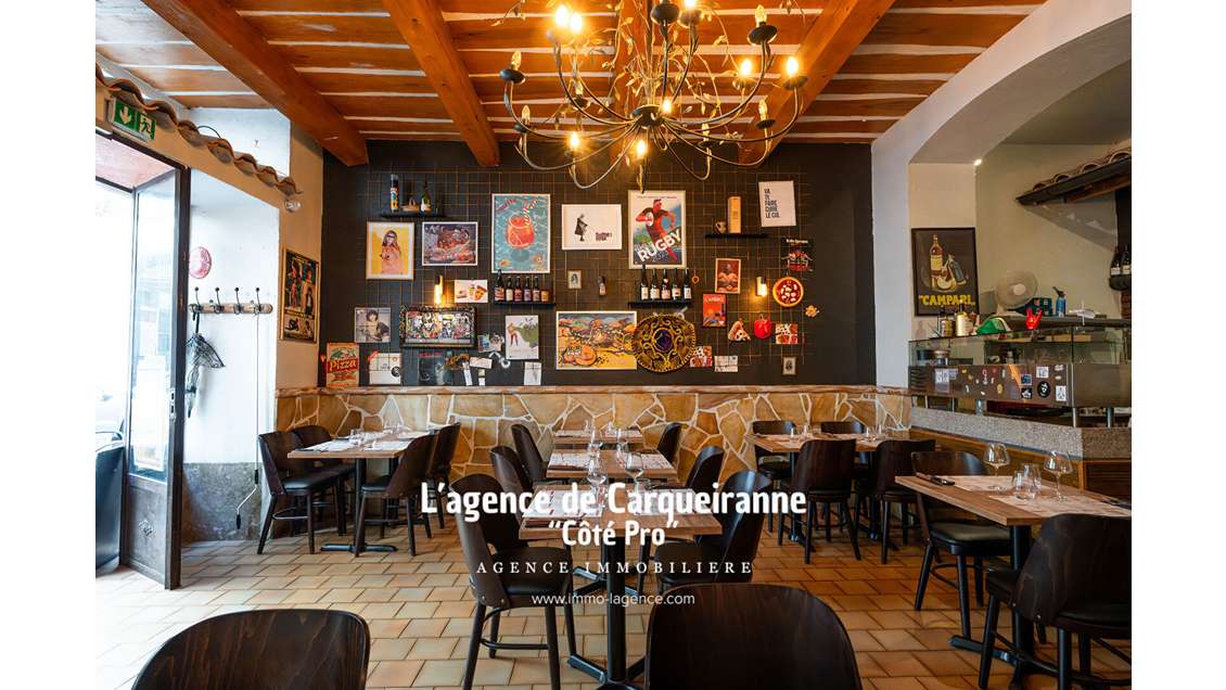 Vente pizzeria 90m² avec four à bois à Toulon
