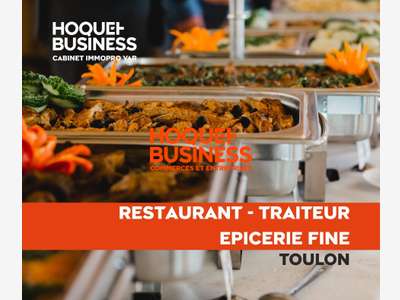 Vente restaurant traiteur épicerie fine à Toulon