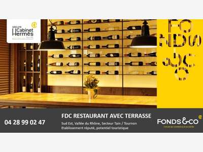 AV restaurant avec terrasse Secteur Tain / Tournan