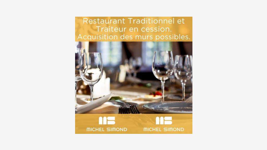 Vente restaurant traiteur licence IV à Tours