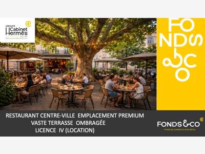 Cession restaurant incontournable à Valence centre