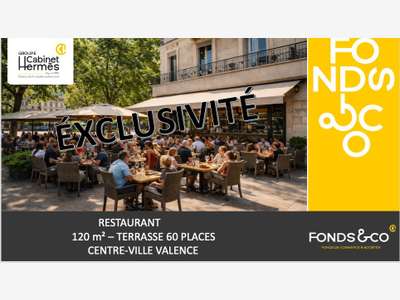 AV restaurant avec terrasse empl premium Valence