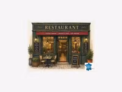 Vente restaurant terrasse lic IV Vallon Pont d'Arc